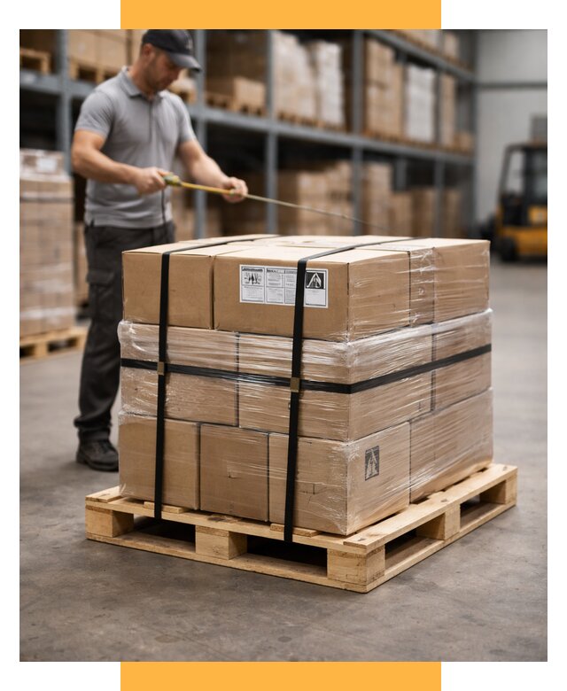 Упаковка и паллетирование грузов от 3546 р. | СетСервис-Влж