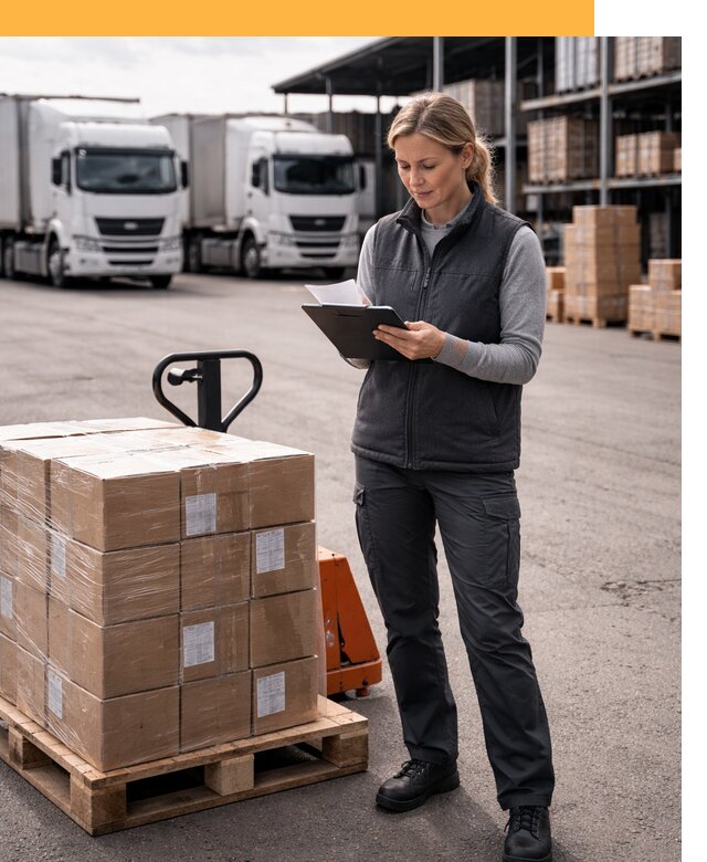 Доставка грузов из Европы к дверям клиента от 12156 руб