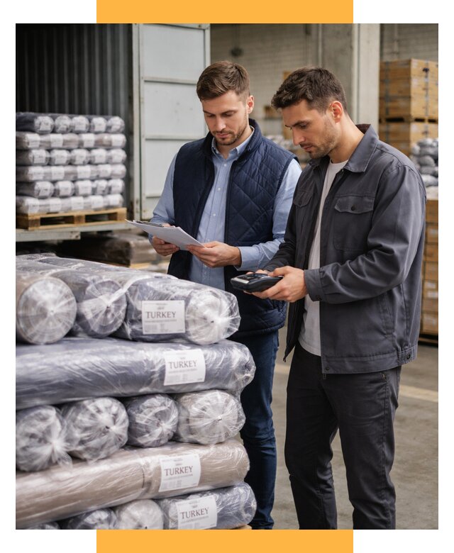 Доставка текстиля из Турции от 45585 р. под ключ, СетСервис-Влж