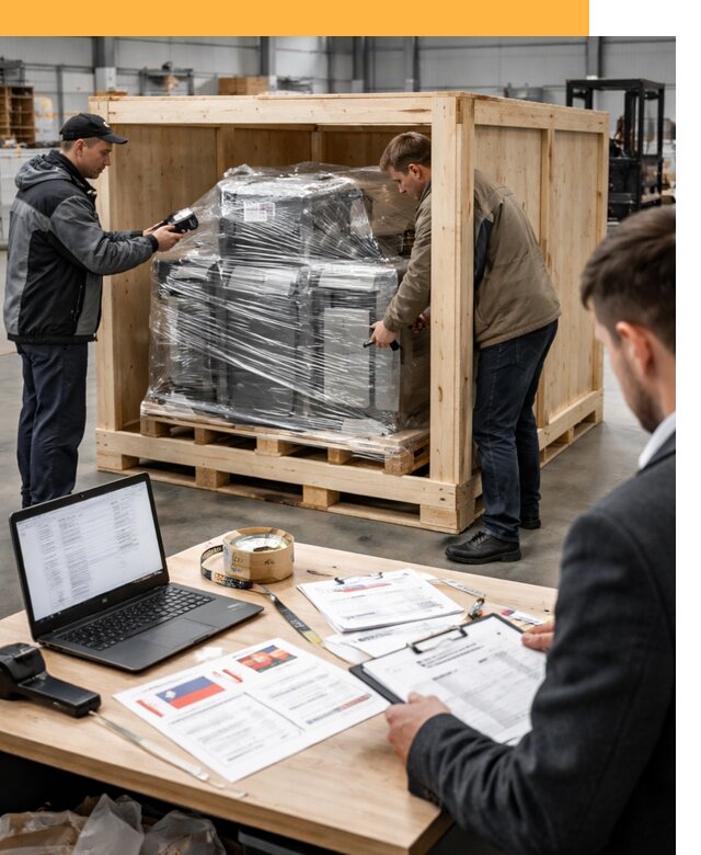 Доставка промышленного оборудования из США от 65845 руб