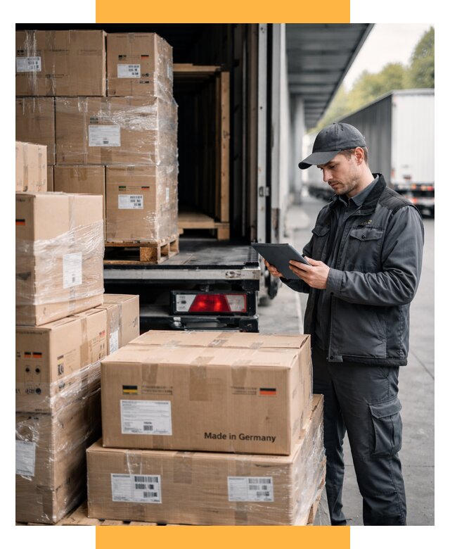 Доставка грузов из Германии от 45585 р. быстро - СетСервис-Влж