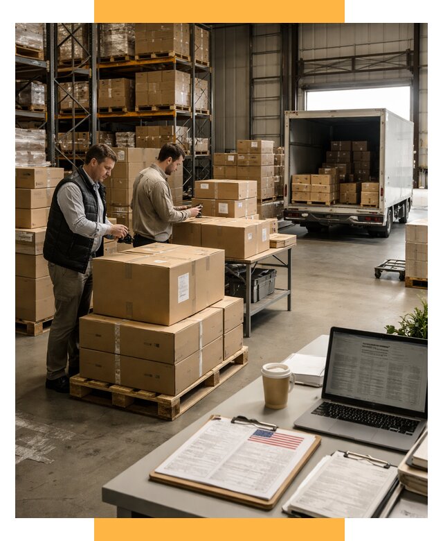 Доставка грузов в США от 6585 р., логистика и экспорт СетСервис-Влж