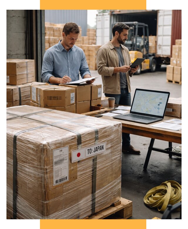 Доставка грузов в Японию от 25325 р., логистика СетСервис-Влж