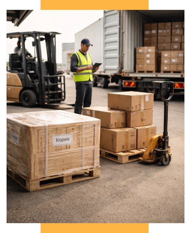 Доставка грузов в Корею из России от 35455 р. | СетСервис-Влж