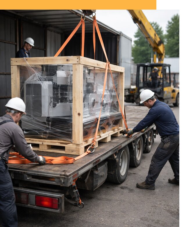 Международная перевозка станков любой сложности от 60780