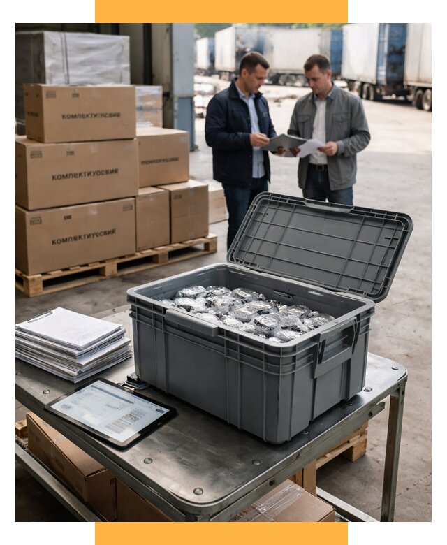 Перевозка комплектующих из Китая от 6585 р. | СетСервис-Влж