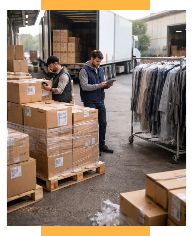 Перевозка и доставка одежды из Китая от 7598 р., СетСервис-Влж