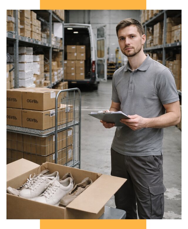 Доставка обуви из Китая и Турции от 4559 р. СетСервис-Влж