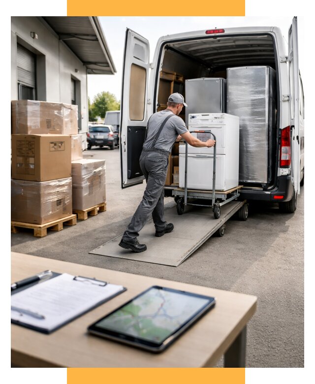 Перевозка бытовой техники от 6585 р. - логистика СетСервис-Влж