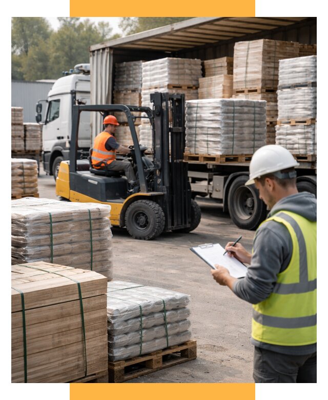 Перевозка строительных материалов от 5572 р. | СетСервис-Влж