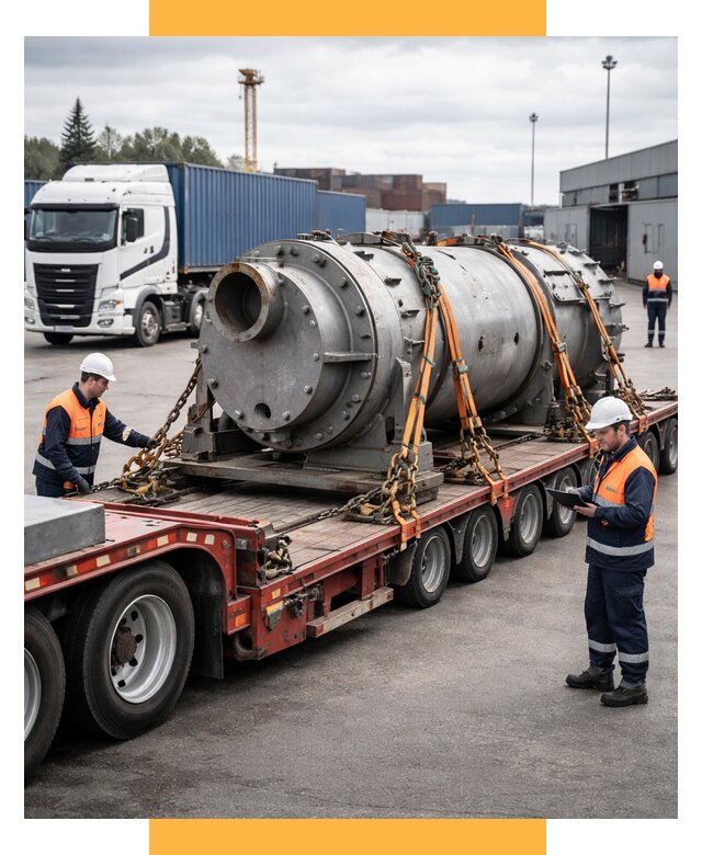 Перевозка тяжеловесных грузов под ключ от 151950 р. | СетСервис-Влж