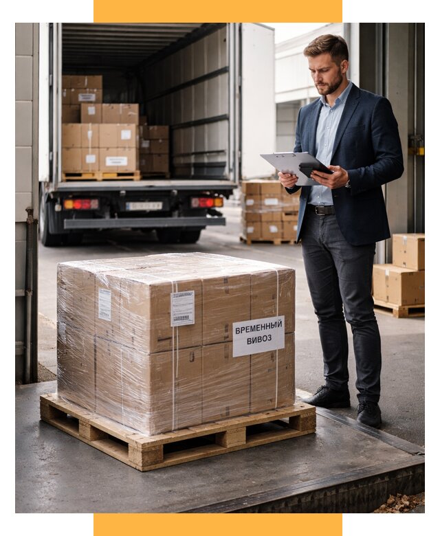 Временный вывоз товаров под ключ от 8104 р. | СетСервис-Влж