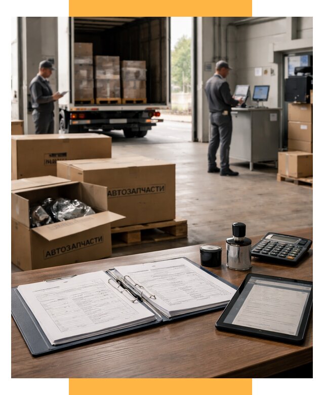 Таможенное оформление автозапчастей под ключ от 8611 р., СетСервис-Влж