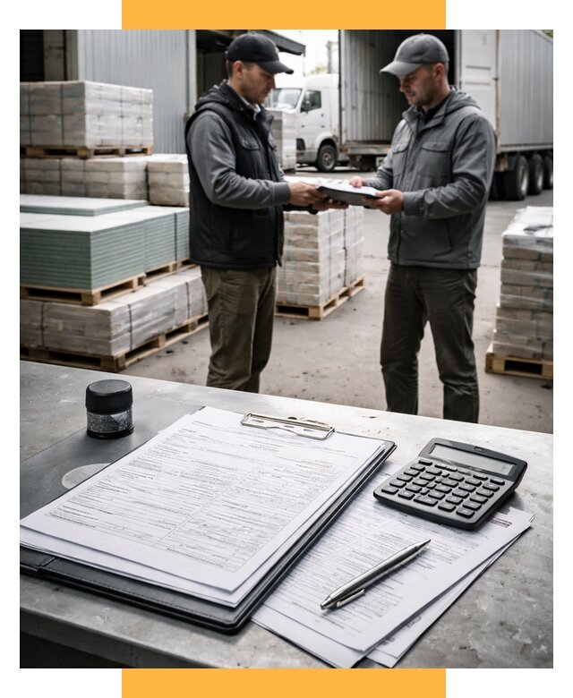 Таможенное оформление стройматериалов от 8611 р. | СетСервис-Влж