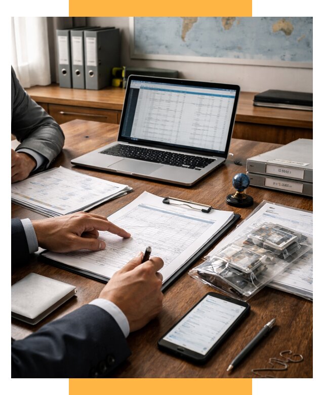 Проверка поставщика за рубежом от 8611 р. | СетСервис-Влж аудит